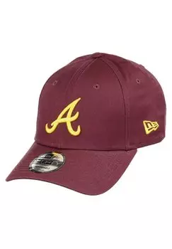 Бейсболка ATLANTA BRAVES MLB REAR New Era, цвет weinrot