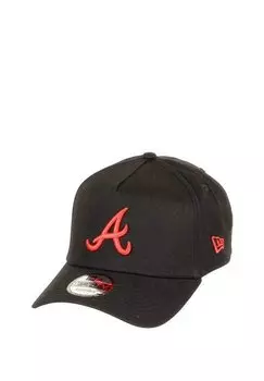 Бейсболка ATLANTA BRAVES MLB TEAM LOGO 9FORTY A-FRAME SNAPBACK New Era, цвет schwarz