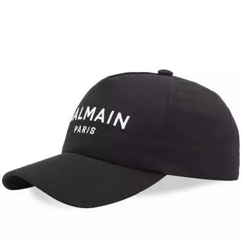 Бейсболка Balmain Cotton, черный