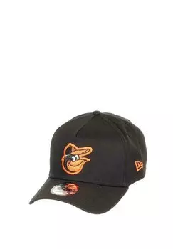 Бейсболка BALTIMORE ORIOLES MLB COLOURED TEAM LOGO 9FORTY A-FRAME SNAPBACK New Era, цвет schwarz
