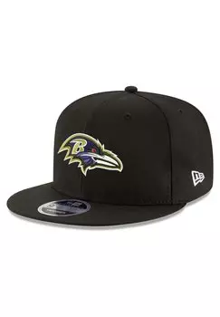 Бейсболка BALTIMORE RAVENS FIRST BASE 9FIFTY SNAPBACK New Era, цвет schwarz