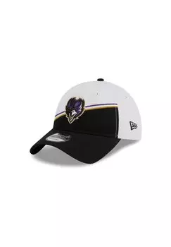 Бейсболка BALTIMORE RAVENS NFL 2023 SIDELINE 9TWENTY UNSTRUCTU New Era, цвет weiss