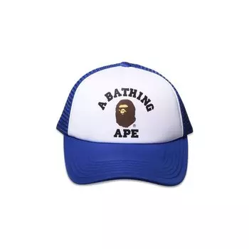Бейсболка BAPE College Mesh Cap, синий