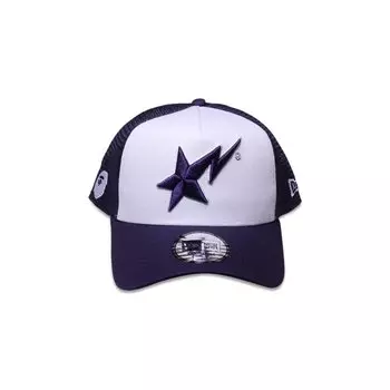 Бейсболка BAPE x New Era 9Forty Sta Cap, фиолетовый