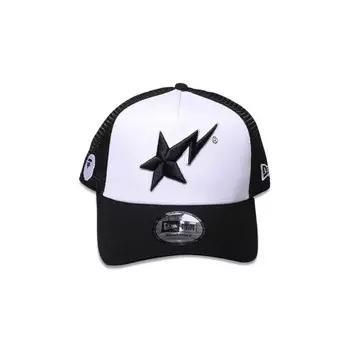 Бейсболка BAPE x New Era 9Forty Sta Cap, черный