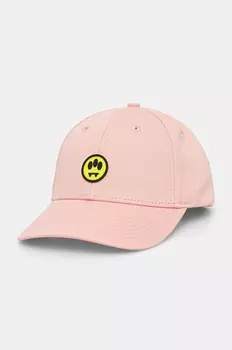 Бейсболка Barrow из хлопка, розовый