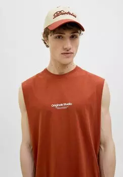 Бейсболка BASEBALL Jack & Jones, темно-красный