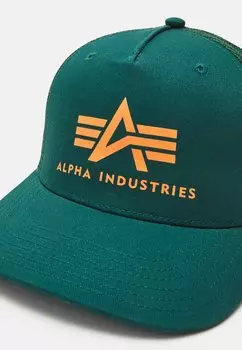 Бейсболка BASIC Alpha Industries, бирюзовый