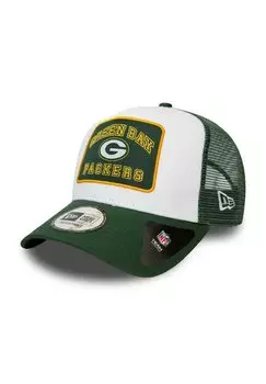 Бейсболка BAY PACKERS GRAPHIC PATCH A FRAME ADJUSTAB New Era, цвет grn
