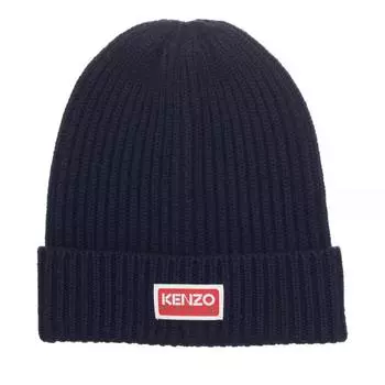Бейсболка beanie midnight Kenzo, синий