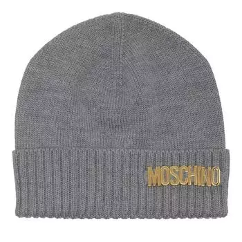 Бейсболка beanie Moschino, серый