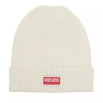 Бейсболка beanie off Kenzo, бежевый