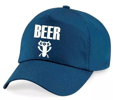 Бейсболка Beer Monster Friend 60 SECOND MAKEOVER, темно-синий