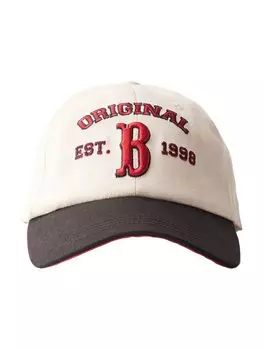 Бейсболка Bershka, экрю