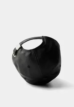 Бейсболка Bershka, черный деним