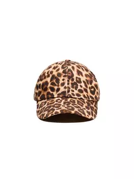 Бейсболка Bershka, цвет Brown/Cappuccino