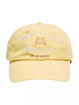 Бейсболка Bershka, желтый