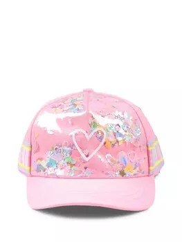 Бейсболка Billieblush с цветочной аппликацией, розовый