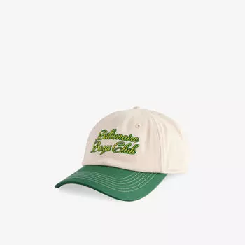 Бейсболка Billionaire Boys Club с вышитым логотипом бренда, экрю