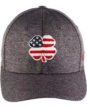 Бейсболка Black Clover USA Flag Heather, цвет Red Clover/White Trim/Grey