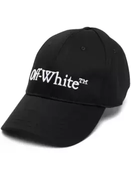 Бейсболка Bookish с вышитым логотипом OFF-WHITE, черный