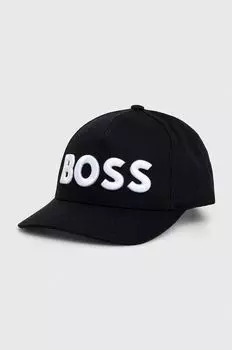 Бейсболка Boss, черный