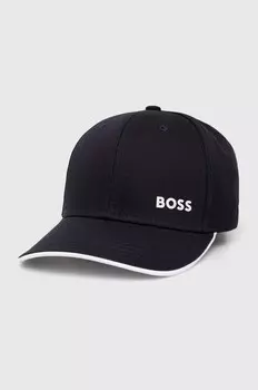 Бейсболка Boss Green из хлопка, темно-синий