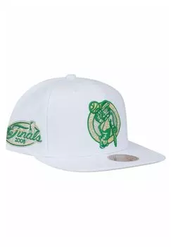 Бейсболка BOSTON CELTICS Mitchell & Ness, белый