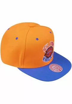 Бейсболка BREAKTHROUGH NEW YORK KNICKS Mitchell & Ness, оранжевый