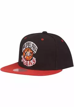 Бейсболка BREAKTHROUGH PHILADELPHIA 76ERS Mitchell & Ness, цвет black