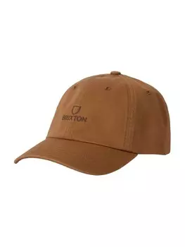 Бейсболка Brixton Cap ALPHA, цвет chocolate/umbra