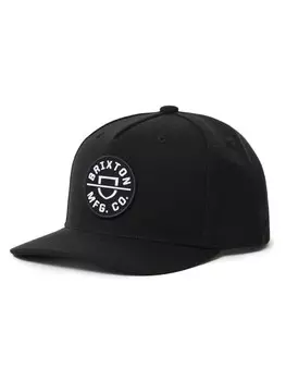 Бейсболка Brixton Cap, черный