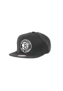 Бейсболка BROOKLYN NETS NBA CONFERENCE PATCH ORIGINAL FIT C Mitchell & Ness, цвет schwarz