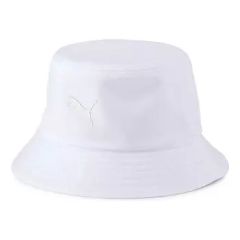 Бейсболка bucket hat 'white' Puma, белый