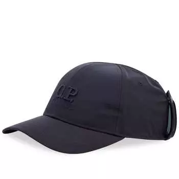 Бейсболка C.P. Company Chrome-R Goggle Cap, цвет Total Eclipse