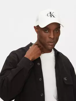 Бейсболка Calvin Klein Jeans Monologo LV04G5065G, белый