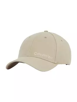 Бейсболка Calvin Klein, светло-бежевый