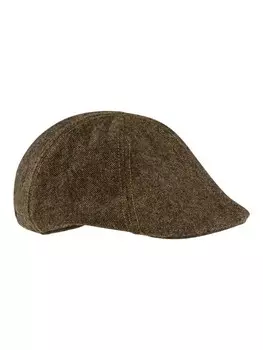 Бейсболка Camel Active Flatcap aus einem angenehmen Wollmix, коричневый
