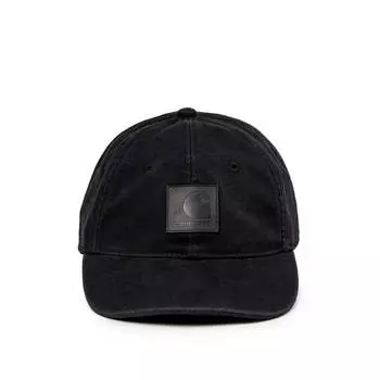 Бейсболка canvas cap Carhartt Wip, черный