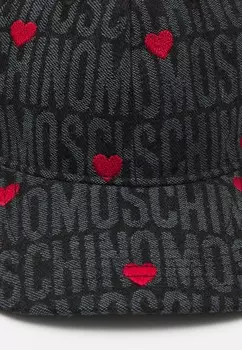 Бейсболка CAPPELLO UNISEX MOSCHINO, черный