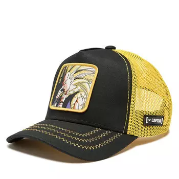 Бейсболка Capslab, черный желтый