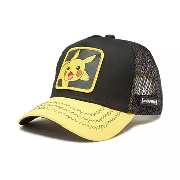 Бейсболка Capslab, черный желтый