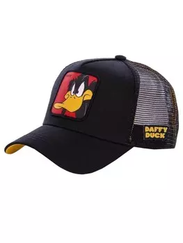 Бейсболка Capslab Looney Tunes Daffy Duck Kids, черный