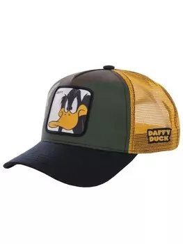 Бейсболка Capslab Looney Tunes Daffy Duck, коричневый