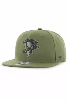 Бейсболка CAPTAIN PITTSBURGH PENGUINS '47, цвет olive