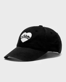 Бейсболка Carhartt Wip Amour Cap, цвет black / white