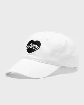 Бейсболка Carhartt Wip Amour Cap, цвет white / black