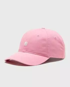 Бейсболка Carhartt Wip Madison Logo Cap, цвет dusty rose / wax