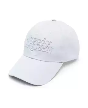 Бейсболка Casquette Alexander Mcqueen, серый