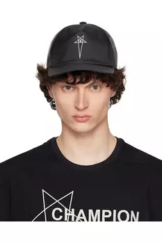Бейсболка Champion edition Rick Owens, черный